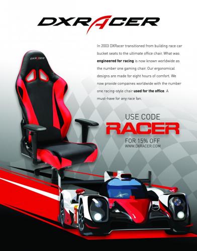 DXRacer RACER Magazine Jan2018