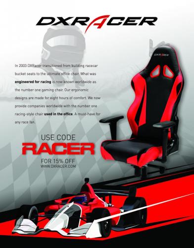 DXRacer RACER Magazine MAR 2108