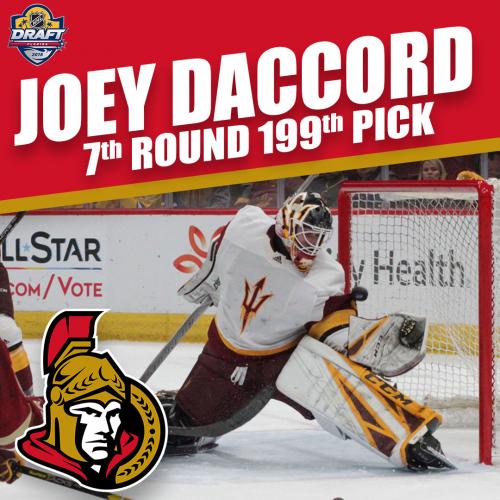 Joey Daccord 2015 Draft Pick Instagram